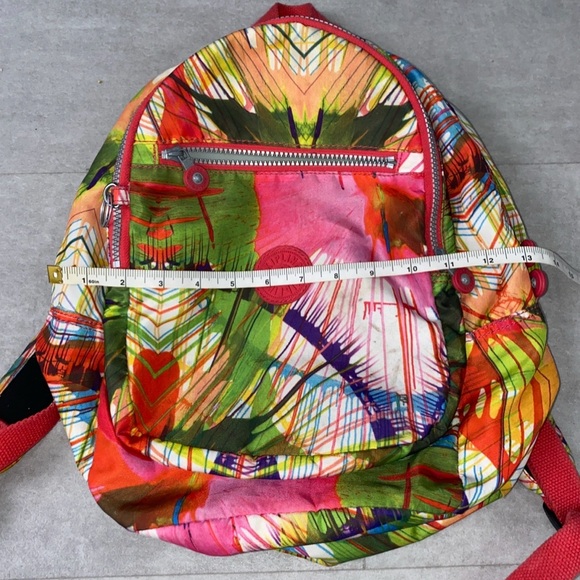 Kipling Colorful Patterned Backpack - Picture 7 of 9